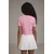 Trendyol Milla Ženska majica TWOSS24TS00248, Roze
