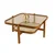Hanah Home klub sto Olimpus 90, 90 cm, orah / beli mermer