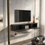 Hanah Home TV Komoda Elia, 140x25,6x32 cm, Crna