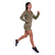 GymBeam Women‘s Pulse Running Jacket Vetiver