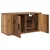 Zidni TV ormar set Zidne 3 pcs Staro drvo 80 x 34,5 x 40 cm