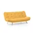 Atelier del Sofa Trosed na razvlačenje Misa 200x104x100cm Kaki