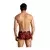 Muški sexy veš Savage Boxer, Crno-crveni