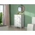 HANAH HOME Drvena bela komoda FRN 20023