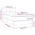 vidaXL Box spring postelja z vzmetnico LED temno siva 80x200 cm žamet