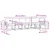 Set vanjskih sofa s jastukom 6 pcs Bijela i antracit Poliester