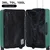Ryer Set kofera na 4 točkića 36l, 70l, 100l, Sa TSA bravom, Zeleni