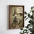 WallXpert uramljena MDF slika NAL084-70, mala veštica i crna mačka na biciklu pod punim mesecom, 50 x 70 cm