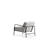Atelier del Sofa Fotelja Eti 90x75x70cm Siva