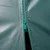 Uklonjivi šator za stoku PVC 550 g/m2 3,3 x 6,4 m tamnozeleni