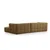 Atelier del Sofa Ugaona garnitura Cady 100x72x300cm Kaki