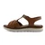 Mona Shoes Ženske sandale, Kožne, Braon