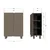 Rjava omarica iz masivnega bora 100x135x45 cm Root – WOOOD
