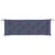 Jastuk za vrtnu klupu modri 150x50x7 cm tkanine Oxford