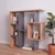 Hanah Home polica za knjige Yegane, 70,9 cm, atlantski bor / antracit