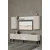 Hanah Home TV komoda Didema 150, bela / travertin