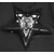 Blazina DEVIL FASHION - Baphomet-Pentagram - LS004