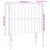 LED uzglavlje crno 83 x 16 x 118/128 cm od tkanine