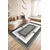 Sftkece047 Tepih u Antracit Boji (100 x 150 cm)