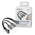 slomart USB 3.2 hub s USB-C, 3x USB-A vhodi, 0.15m