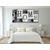 Slika črke HOME v črnobeli izvedbi - 100x50