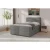 Livetastic BOXSPRING POSTELJA 140 cm  x 200 cm , les, kovina, umetna masa, tekstil srebrne barve