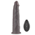 Lovetoy - Dual Layered Silicone Rotator, 23 cm - Rjava