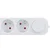 Solight PP111PD20 - Produžni kabl sa prekidačem, 3 utičnice i USB-A/USB-C priključcima za punjenje, 2 m