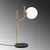 Opviq Stona lampa, Crna