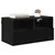 TV zidni ormari Zidne 2 pcs Crni hrast 60 x 30 x 30 cm
