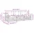 Set vanjskih sofa s jastukom 3 pcs Prirodna i svijetlo siva