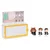 Spin Master Komplet mini figuric Harryja Potterja Harry, Ron in Hermiona