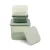 DONE BY DEER Set posuda za hranu Elphee, 3 komada, Zelena