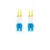 Lanberg SM LC/UPC-LC/UPC DUPLEX 3.0mm LSZH G657A1 2m rumen optični patchcord