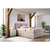 Premium Living Postelja Boxspring Simon, Bež, 160x200
