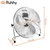 Ruhhy Podni Ventilator 50 cm 130W Metalni – Industrijski Ventilator s 3 Brzine