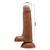 BAILE Realistični vibrator Beautiful Easton, 18.5 cm, Boja kože