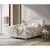 Kremno bela boxspring postelja s prostorom za shranjevanje 160x200 cm Monpelli – Maison de Reve