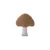 Aberto Design Dekorativni jastuk Small Mushroom, 26x22 cm, Braon