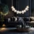 LED luster na sajli BOLLA LED/36W/230V sjajni hrom/zadimljena siva