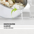 Rosmarino nizki jekleni lonec s stekleno pokrovko POUR&COOK II, 20 cm (2 L)