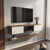 HANAH HOME TV polica Elia Walnut White