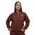 GymBeam Ženska dukserica Agile 1/2 Zip Root