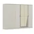 Hanah Home ormar sa ogledalom Valento 20502, 270 cm, Moonstone / travertin