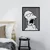 Wallity Zidna dekoracija Simpson 1, 41 x 56 cm, Crna
