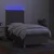 Vidaxl Box spring postelja z vzmetnico LED taupe 90x200 cm blago