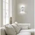 Zidno svetlo BLANC 2xE14/10W/230V, belo
