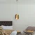 Opviq Luster Corner-13784-, 20cm, IP20, Zlatne boje