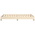 vidaXL Box spring posteljni okvir krem 120x200 cm blago