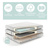 Kremno bela boxspring postelja s prostorom za shranjevanje 180x200 cm Blend – Maison de Reve